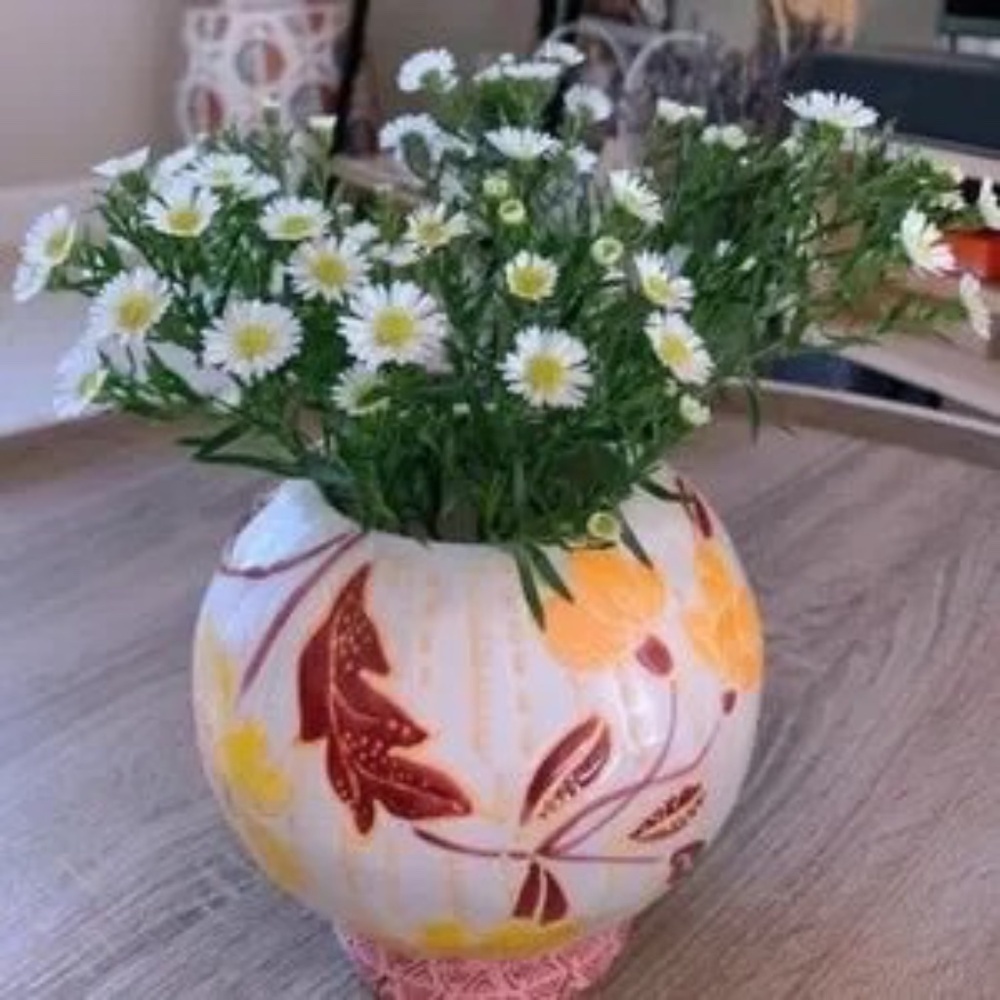 NWT Anthropologie Zara Floral Vase - Picture 3 of 3